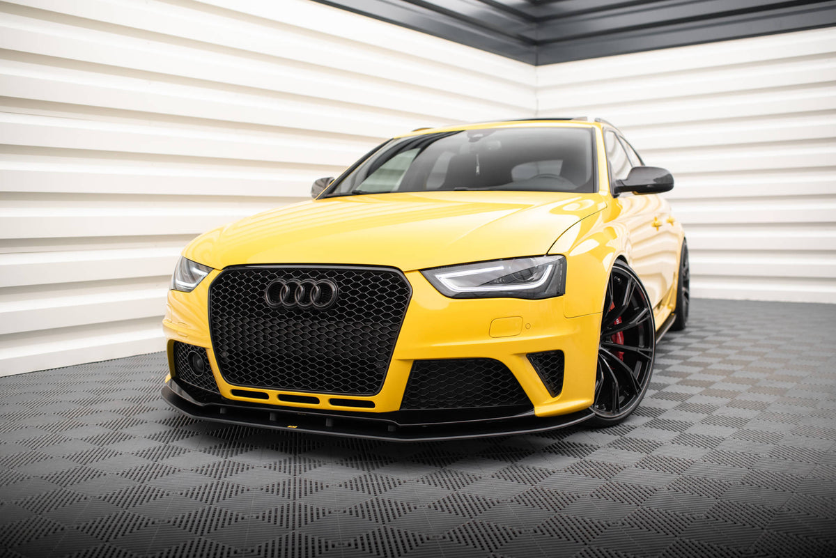 Street Pro Front Splitter suitable for Audi RS4 B8