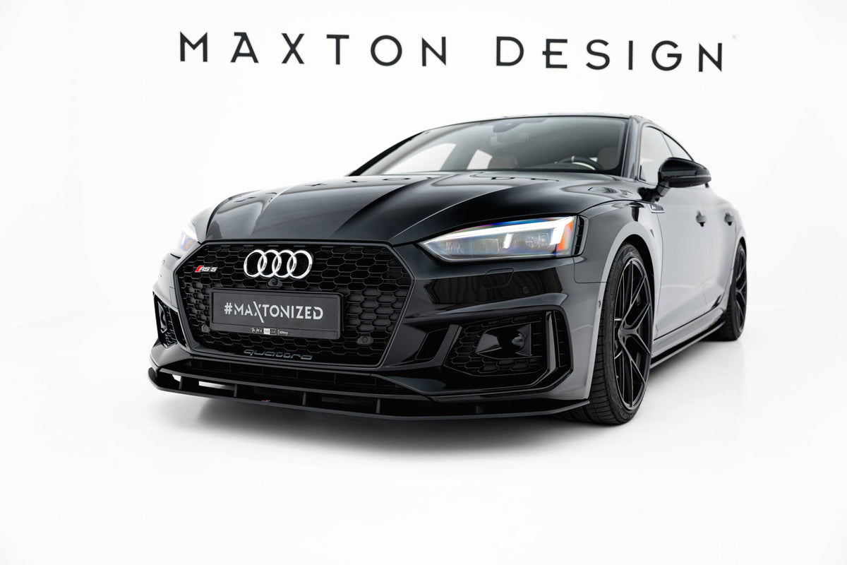 Street Pro Front Splitter suitable for Audi RS5 Coupe / Sportback F5