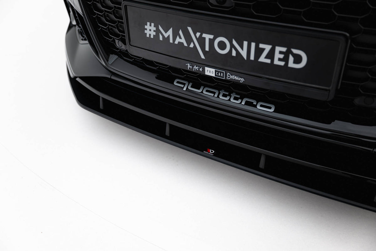 Street Pro Front Splitter suitable for Audi RS5 Coupe / Sportback F5
