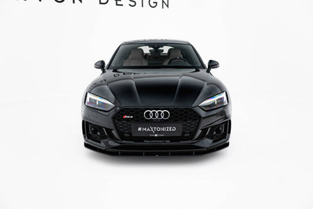 Street Pro Front Splitter suitable for Audi RS5 Coupe / Sportback F5