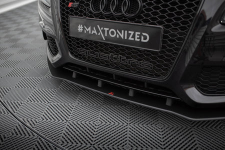 Street Pro Front Splitter suitable for Audi S5 / A5 S-Line 8T