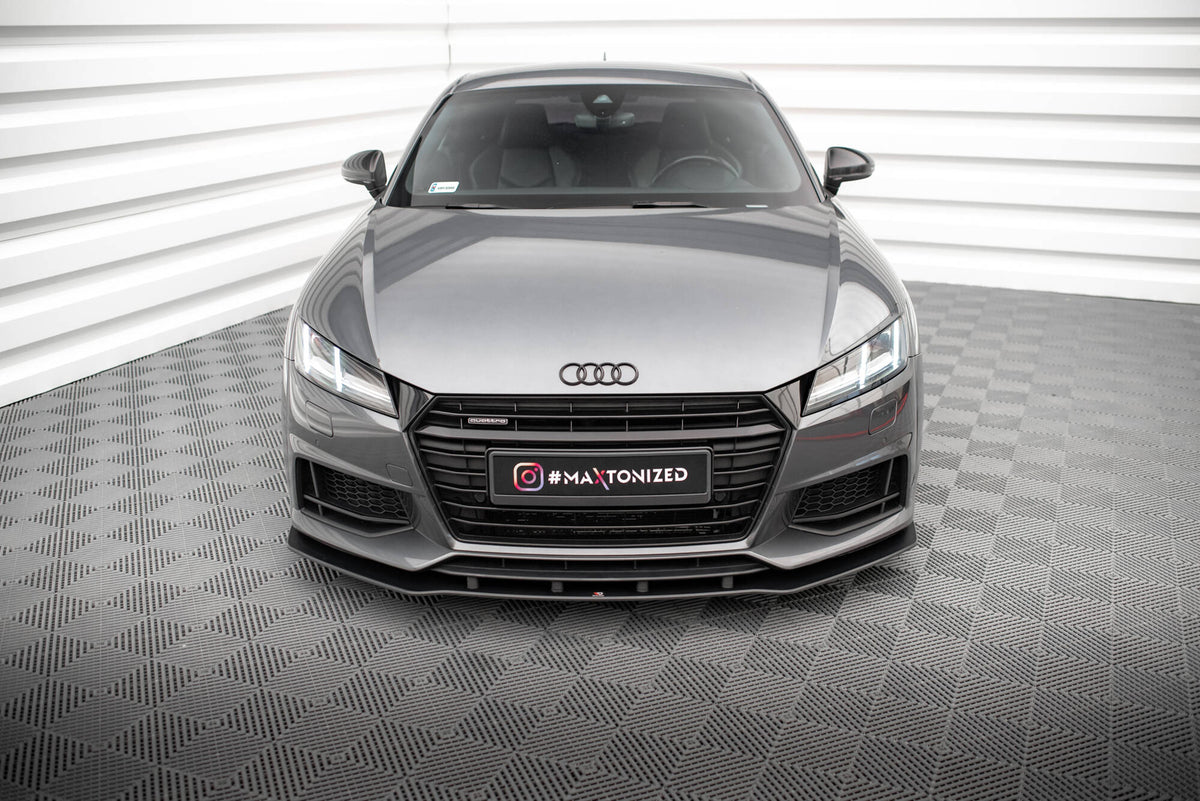 Street Pro Front Splitter suitable for Audi TT S / S-Line 8S