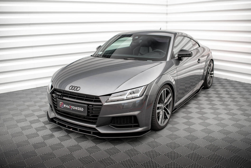 Street Pro Front Splitter suitable for Audi TT S / S-Line 8S