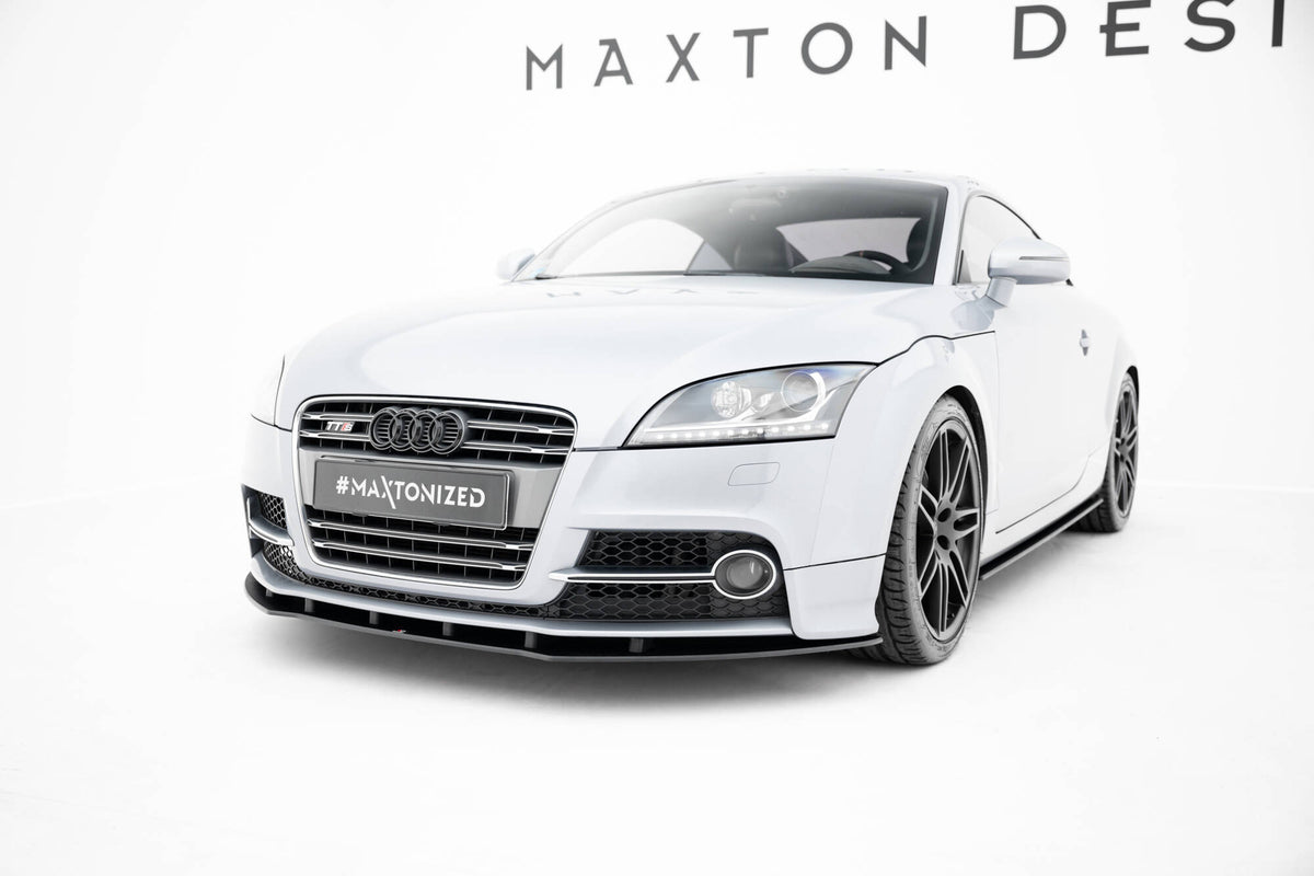 Street Pro Front Splitter suitable for Audi TT S / TT S-Line 8J Facelift