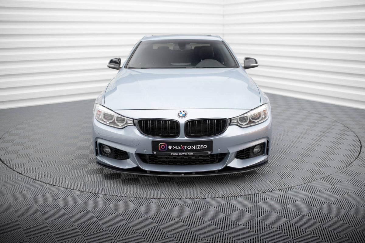 Street Pro Front Splitter suitable for BMW 4 Coupe / Gran Coupe / Cabrio M-Pack F32 / F36 / F33