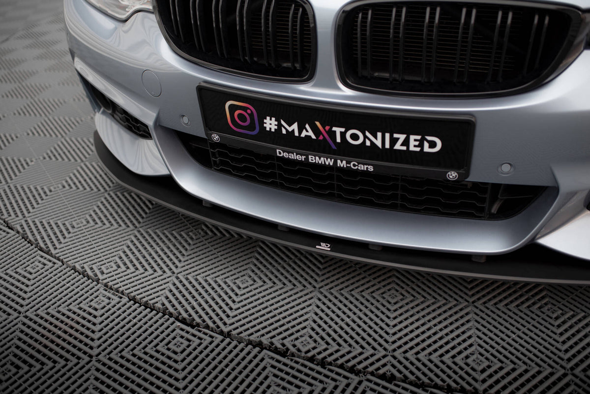 Street Pro Front Splitter suitable for BMW 4 Coupe / Gran Coupe / Cabrio M-Pack F32 / F36 / F33