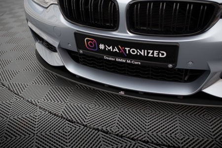 Street Pro Front Splitter suitable for BMW 4 Coupe / Gran Coupe / Cabrio M-Pack F32 / F36 / F33