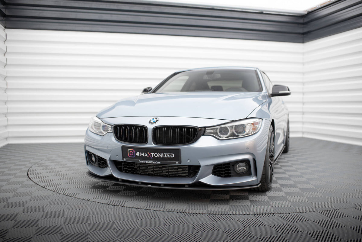 Street Pro Front Splitter suitable for BMW 4 Coupe / Gran Coupe / Cabrio M-Pack F32 / F36 / F33