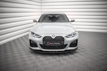 Street Pro Front Splitter suitable for BMW 4 Gran Coupe M-Pack G26