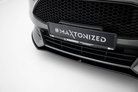 Street Pro Front Splitter suitable for Ford Focus ST Mk3 Facelift