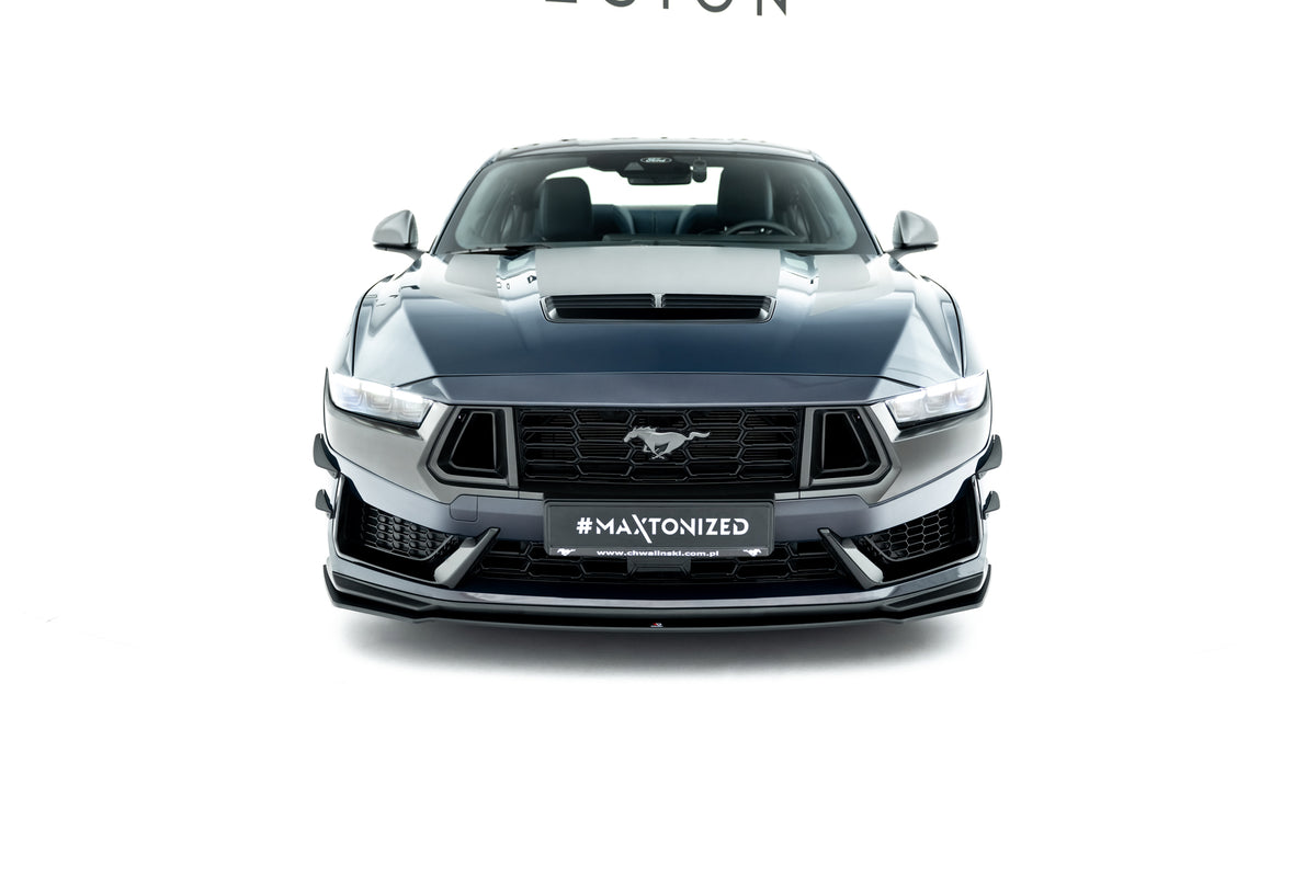 Street Pro Front Splitter suitable for Ford Mustang Dark Horse Mk7