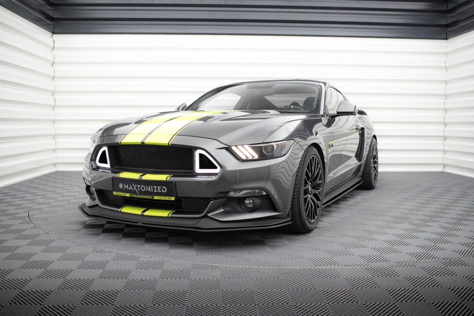 Street Pro Front Splitter suitable for Ford Mustang GT Mk6