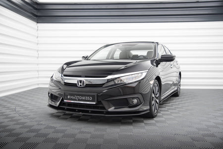 Street Pro Front Splitter suitable for Honda Civic Sedan Mk10