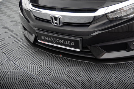 Street Pro Front Splitter suitable for Honda Civic Sedan Mk10