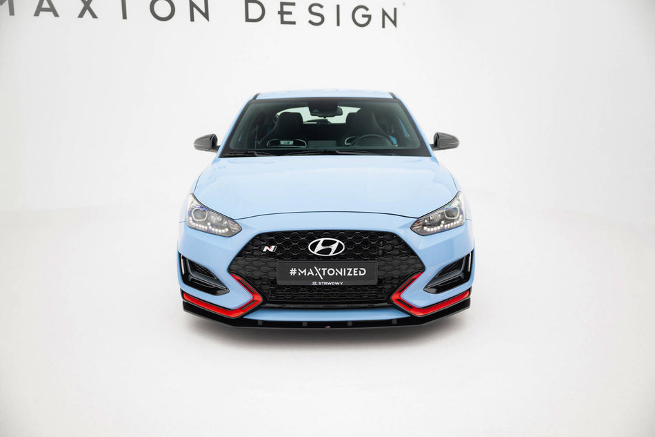 Street Pro Front Splitter suitable for Hyundai Veloster N Mk2