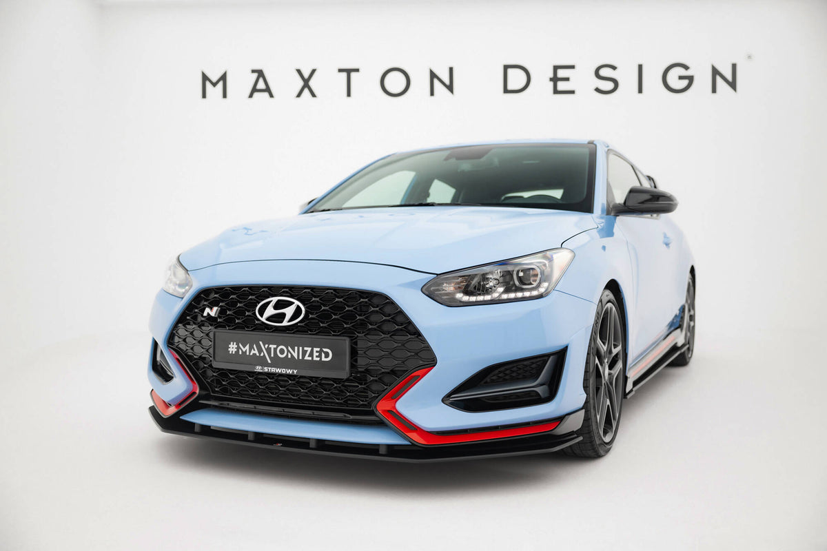 Street Pro Front Splitter suitable for Hyundai Veloster N Mk2