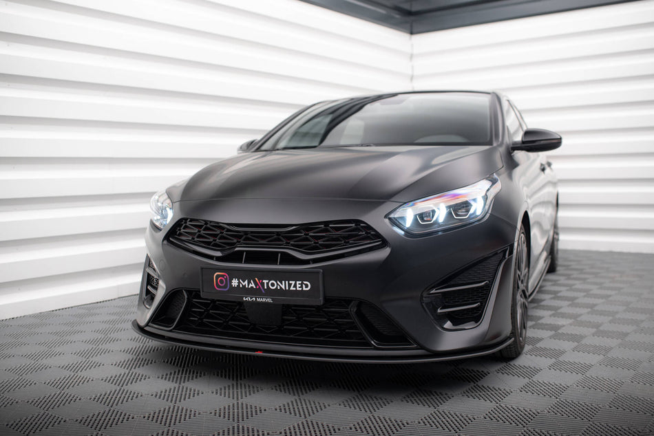 Street Pro Front Splitter suitable for Kia Proceed GT Mk3 Facelift / Ceed GT / GT - Line Mk1 Facelift