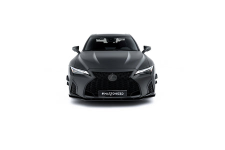 Street Pro Front Splitter suitable for Lexus IS 500 Mk3 Facelift 2 (XE30)