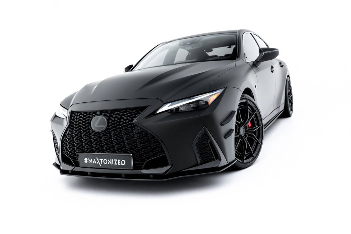 Street Pro Front Splitter suitable for Lexus IS 500 Mk3 Facelift 2 (XE30)