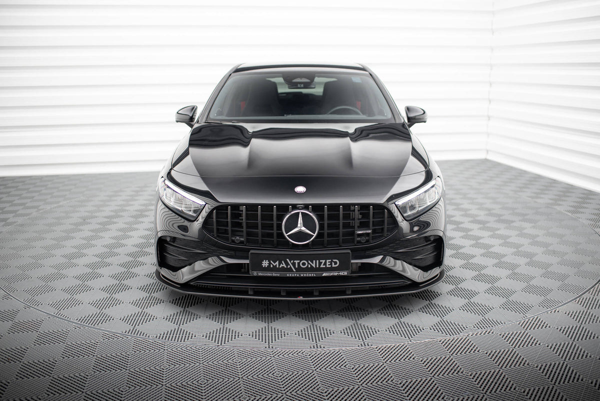 Street Pro Front Splitter suitable for Mercedes-AMG A35 W177 Facelift