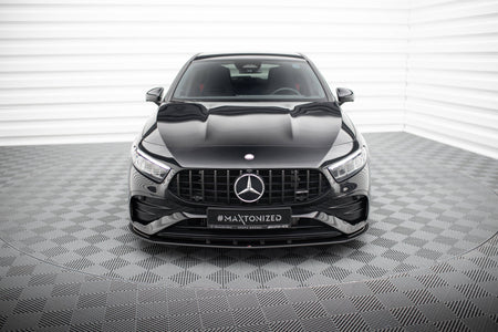 Street Pro Front Splitter suitable for Mercedes-AMG A35 W177 Facelift