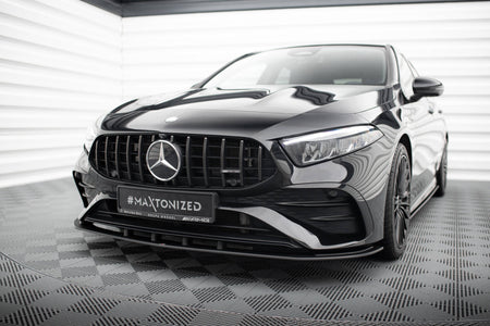 Street Pro Front Splitter suitable for Mercedes-AMG A35 W177 Facelift
