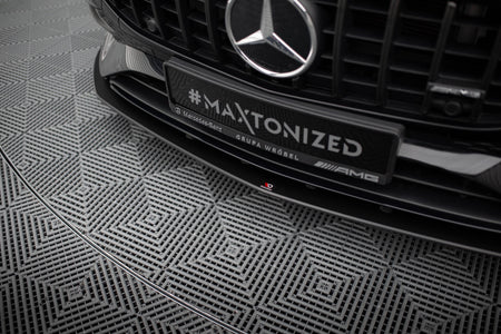 Street Pro Front Splitter suitable for Mercedes-AMG A35 W177 Facelift