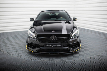 Street Pro Front Splitter suitable for Mercedes-AMG CLA 45 Aero C117 Facelift