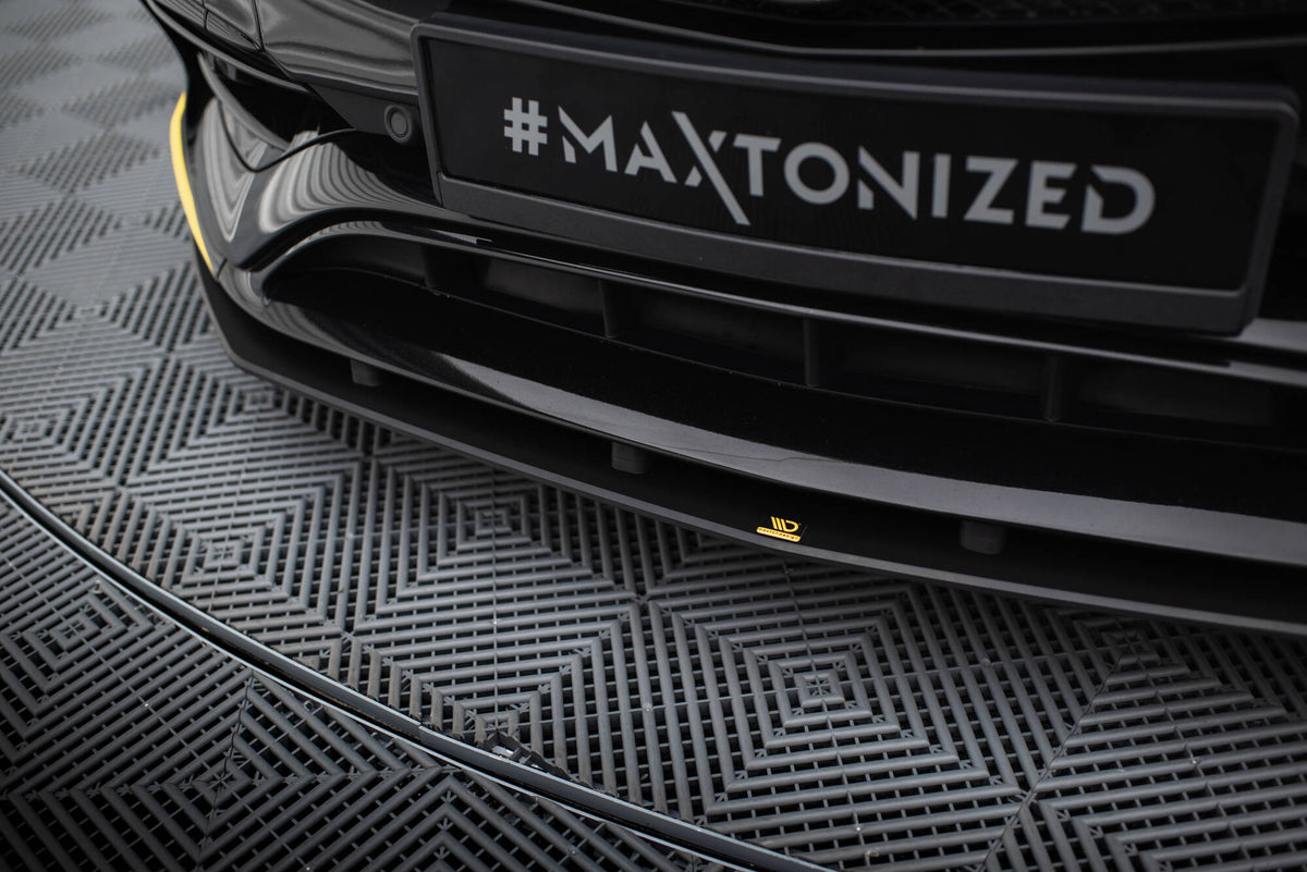 Street Pro Front Splitter suitable for Mercedes-AMG CLA 45 Aero C117 Facelift