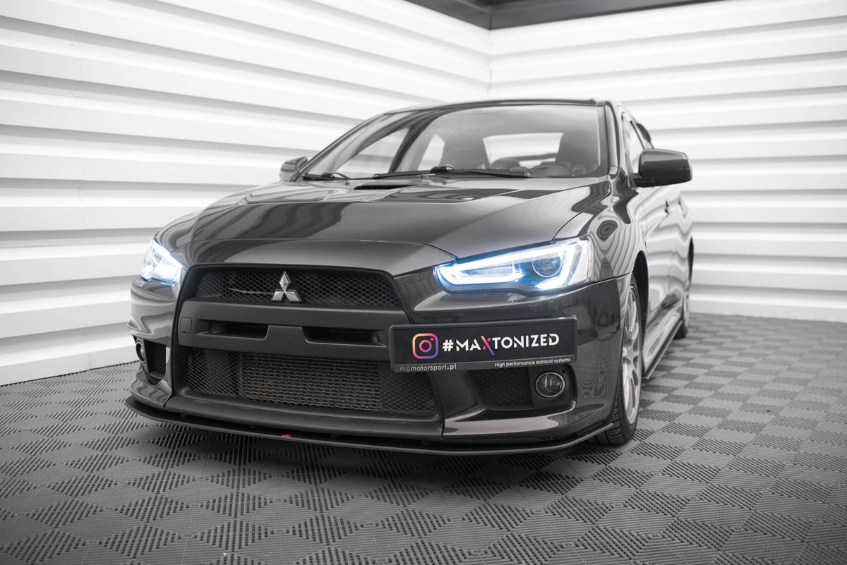 Street Pro Front Splitter suitable for Mitsubishi Lancer EVO X