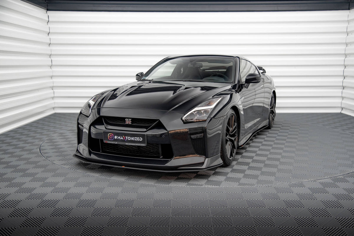 Street Pro Front Splitter suitable for Nissan GTR R35 Facelift