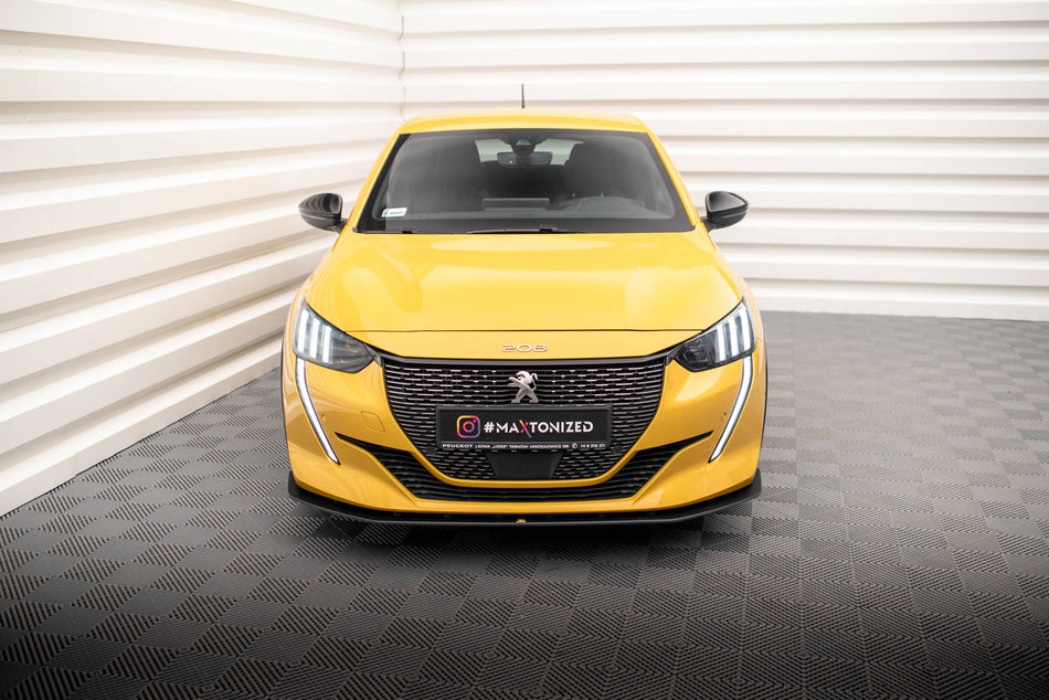 Street Pro Front Splitter suitable for Peugeot 208 GT Mk2