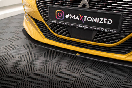 Street Pro Front Splitter suitable for Peugeot 208 GT Mk2