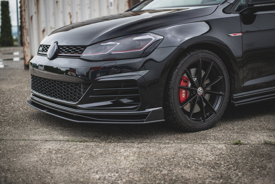 Street Pro Front Splitter suitable for VW Golf 7 GTI TCR