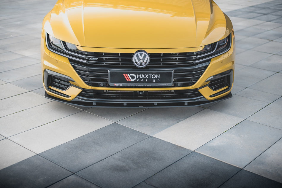 Street Pro Front Splitter suitable for Volkswagen Arteon R-Line Sedan / Shooting Brake Mk1