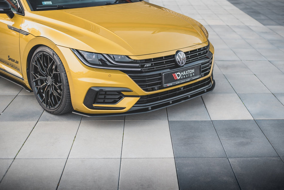Street Pro Front Splitter suitable for Volkswagen Arteon R-Line Sedan / Shooting Brake Mk1