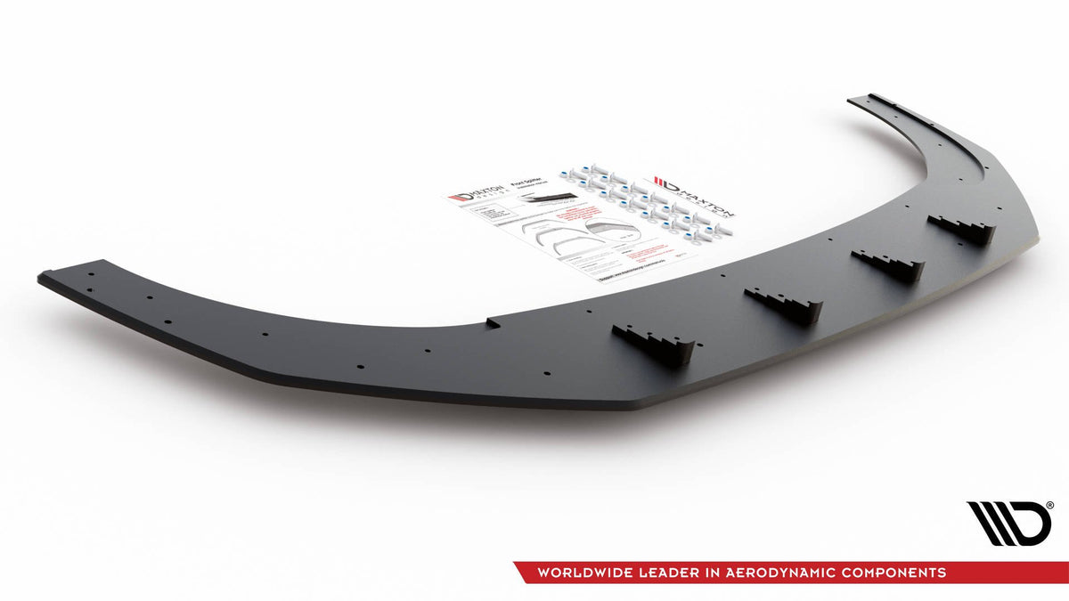 Street Pro Front Splitter suitable for Volkswagen Golf GTI Clubsport Mk8