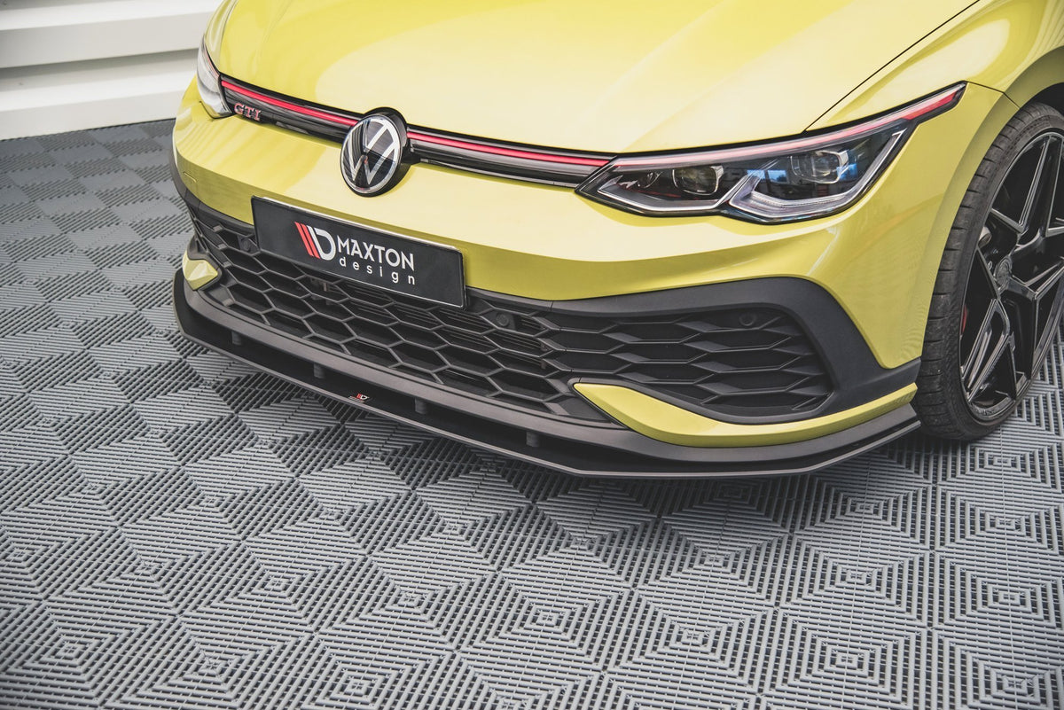 Street Pro Front Splitter suitable for Volkswagen Golf GTI Clubsport Mk8