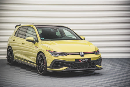 Street Pro Front Splitter suitable for Volkswagen Golf GTI Clubsport Mk8