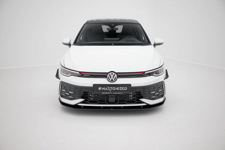 Street Pro Front Splitter suitable for Volkswagen Golf GTI / GTE / R-Line Mk8 Facelift