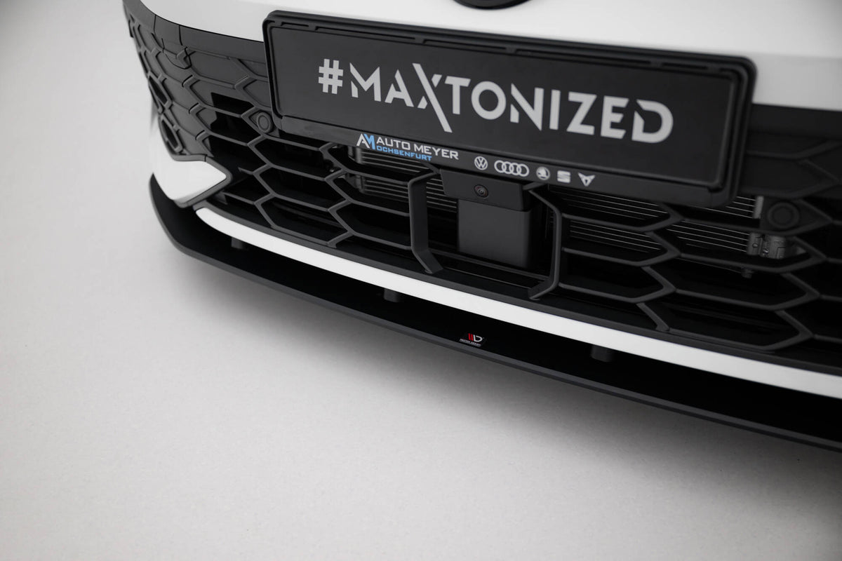 Street Pro Front Splitter suitable for Volkswagen Golf GTI / GTE / R-Line Mk8 Facelift