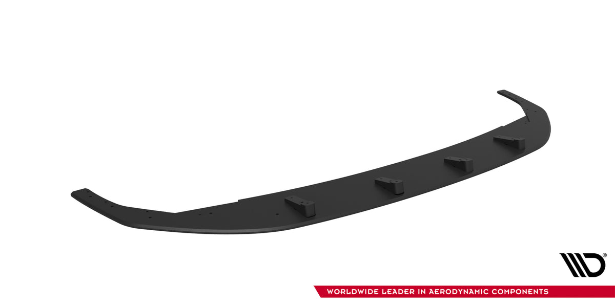 Street Pro Front Splitter suitable for Volkswagen Golf R Hatchback Mk8 Facelift