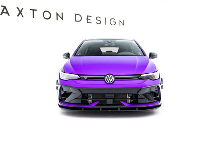 Street Pro Front Splitter suitable for Volkswagen Golf R Hatchback Mk8 Facelift
