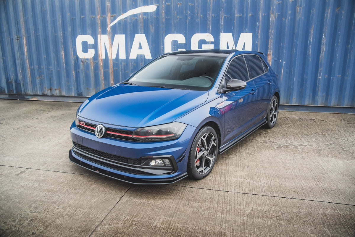 Street Pro Front Splitter suitable for Volkswagen Polo GTI Mk6