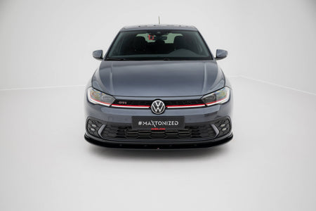 Street Pro Front Splitter suitable for Volkswagen Polo GTI Mk6 Facelift