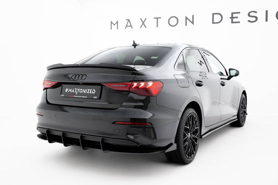 Street Pro Rear Diffuser + Flaps suitable for Audi A3 Sedan 8Y
