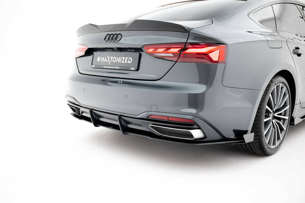 Street Pro Rear Diffuser + Flaps suitable for Audi A5 F5 Facelift