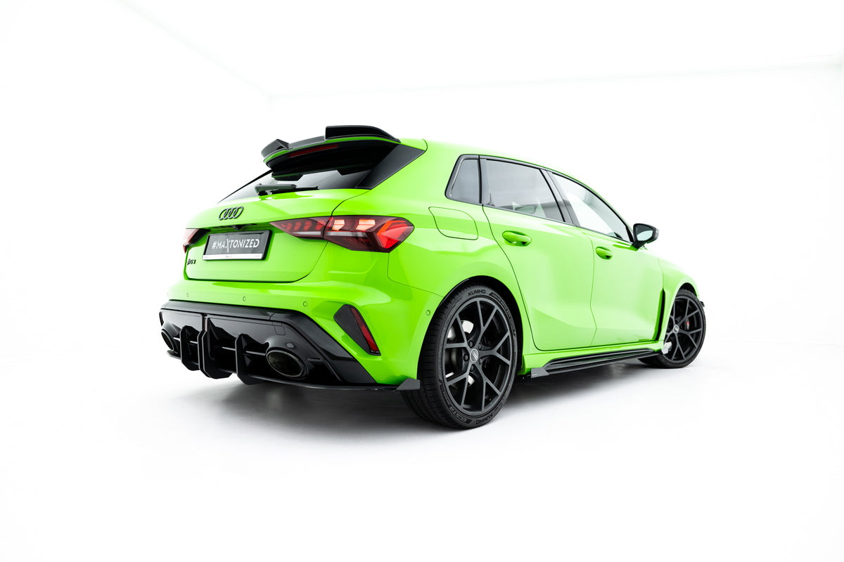Street Pro Rear Diffuser + Flaps suitable for Audi RS3 Sportback 8Y Facelift
