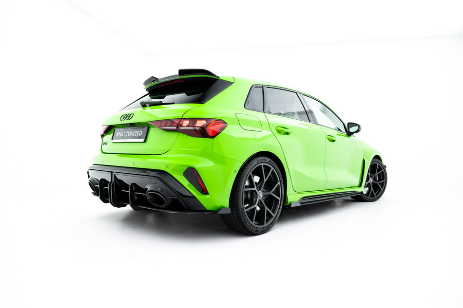 Street Pro Rear Diffuser + Flaps suitable for Audi RS3 Sportback 8Y Facelift