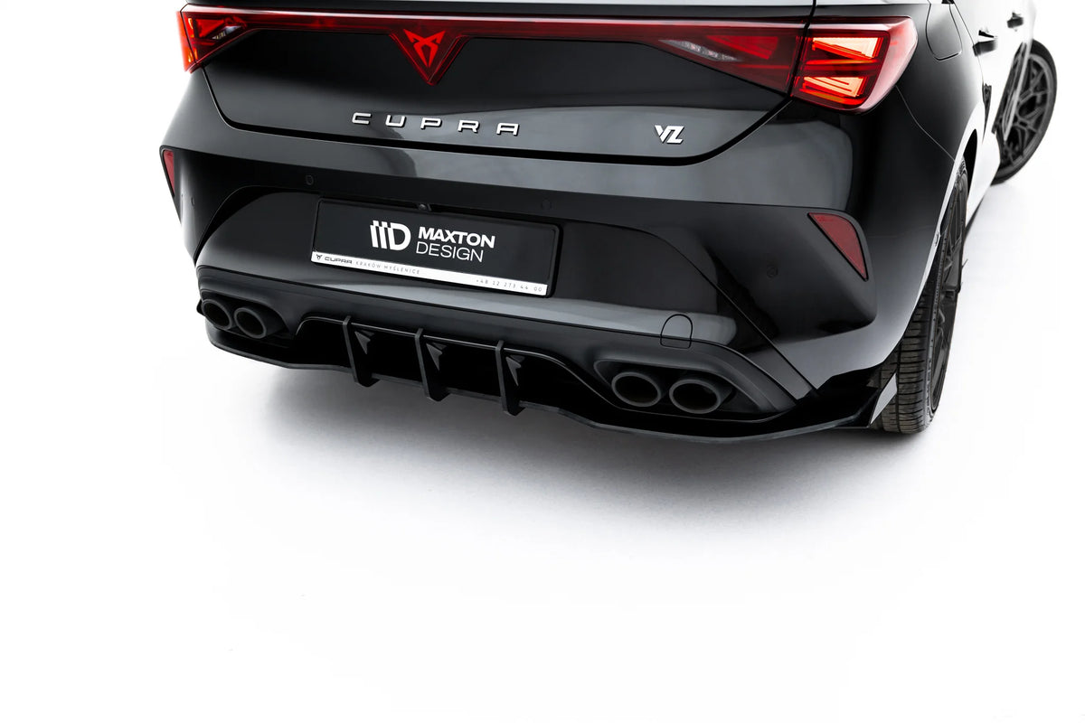 Street Pro Rear Diffuser + Flaps suitable for Cupra Leon Hatchback Mk1 Facelift
